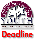 Mayor's Youth Awards deadline