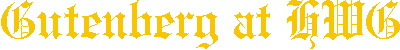Project gutenberg